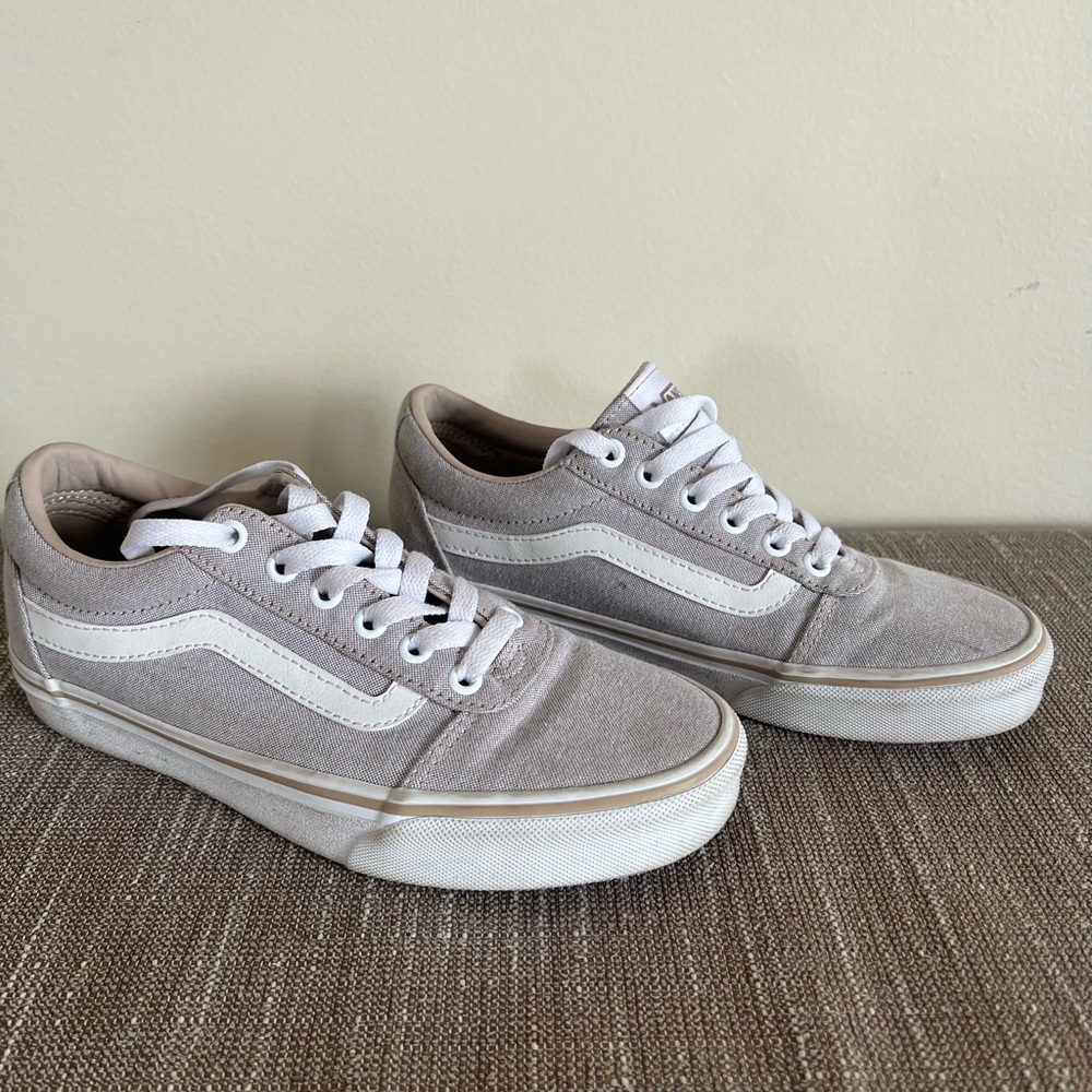 Vans Women’s Tan Old Skool Canvas Sneakers